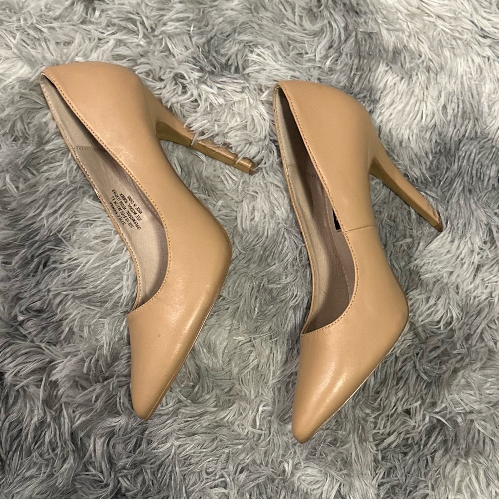 Elegant Tan High Heels